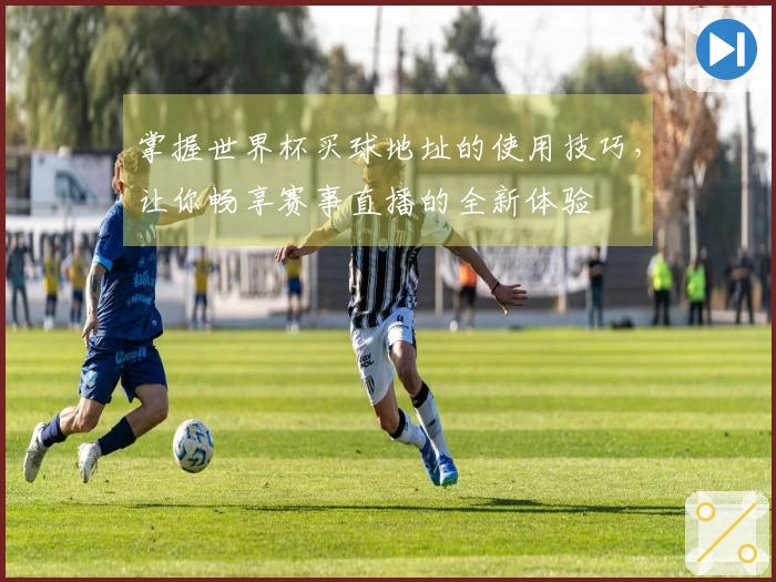 掌握世界杯买球地址的使用技巧，让你畅享赛事直播的全新体验